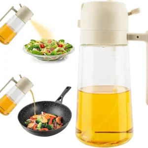 2-in-1 Spray and Pour Oil Bottle