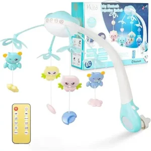 Melody Baby Crib Mobile With Bluetooth Projection Bed Bell